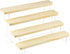 HLZC Figure Display Stand Acrylic Display Riser for Collectibles, Wood Tiered Display Shelf Organizer for Products (B-4Tier-11.8inch)