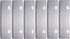 BOLEXINO Grill Scrapers Blade Replacement, Edge Sharper Blades, Stainless Steel Heavy Duty Rust Grill Blades Outdoor BBQ Tools & Accessories Blades (6 Pack)