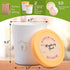 Ice Cream Containers (2-Pack-1 Quart each), Containers for Homemade Ice Cream, Gelato and Sorbet-Storage Containers with tight fitting Easy Remove Silicone Lids
