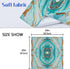 ALAZA Beautiful Juicy Turquoise Marble Cloth Napkins Dinner Napkins Set of 4,Reusable Table Napkins Washable Polyester Fabric for Cocktail Party Holiday Wedding Home Decorative