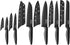 Kitchen Knives, OLULU 12PCS Chef knife set, Premium Stainless steel Kitchen Knife set, Knife Set With Sheathes