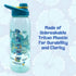 Silver Buffalo Disney Lilo and Stitch Tropical Refill Times Tritan Water Bottle, Screw Top Lid, 28 Ounces