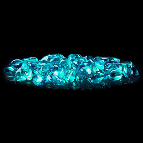 Bond Manufacturing 67994 LavaGlass Mini Fire Pit Dispersion Glass, Bodega Blue