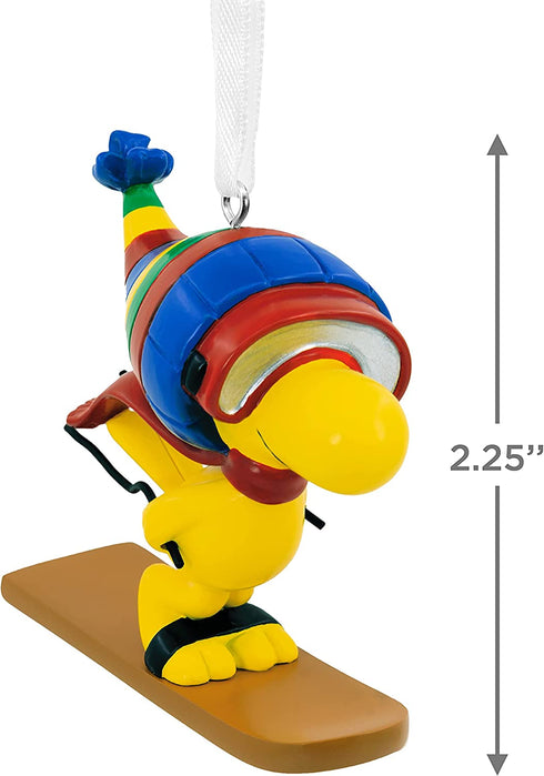 Hallmark Peanuts Woodstock Skiing Christmas Ornament