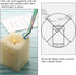 3 Packs Candle Wick Trimmer Candle Cutter Stainless Steel Wick Clipper Scissor Candle Tool (Gradient Green)