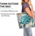 Canvas Tote Bag Large Women Reusable Beach Bags Shoulder Bag Handbag Waterproof for Travel Grocery Shopping