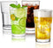 CREATIVELAND Juice & Beer Glass Set of 4 Best for Cocktails and Mojito Drinking Tumbler Crystal-Clear 10.48oz|310ml, Highball Iced Beverage Glasses for Breakfast Milk, Water, Iced Tea and Coffee
