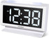 Housbay Digital Alarm Clocks for Bedrooms - Handy Night Light, Large Numbers with Display Dimmer, Dual USB Chargers, 12/24hr, Outlets Powered Compact Clock for Nightstand, Desk, Shelf