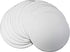 Fox Run 12-Piece Cardboard Scalloped Cake Circle Base, 10 x 10 x 0.25 inches, Silver