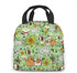 Guinea Pigs And Flowers Lunch Bag For Women Girls Kids Insulated Picnic Pouch Thermal Cooler Tote Bento Large Meal Prep Cute Bag Big Leakproof Soft Bags For Lunch Box, Camping, Travel, Fishing