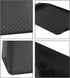 Vababa Black Plastic Fast Food Serving Trays, 4-Pack, 16.8-INCH x 12-INCH