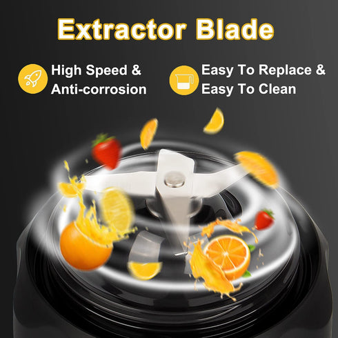 Replacement Parts Easy Twist Extractor Blade Compatible with 1200 watt NutriBullet Blender Combo