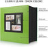 Hongxing Photo Album 4x6 700 Pockets Photos, Extra Large Capacity Family Wedding Picture Albums Holds 700 Horizontal and Vertical Photos (700Pockets, Green)