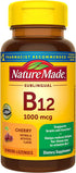 Nature Made Vitamin B12 Sublingual, Easy to Take Vitamin B12 1000 mcg for Energy Metabolism Support, 50 Sugar Free Micro-Lozenges, 50 Day Supply