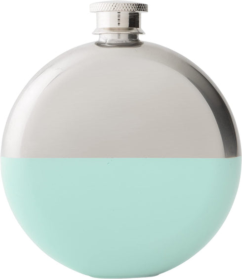 MAKO 5 oz Stainless Steel Round Flask (Dipped Deep Mint)