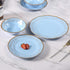 Melamine Dinnerware Sets, 12 PCS Dishwasher Safe 100% Melamine Dinner Plates, Dishes, and Bowls Set for Indoor and Outdoor Use