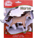Sweet Cookie Crumbs Farm Animal Cookie Cutter, Stainless Steel (Horse)