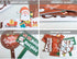 Christmas Photo Booth Props Kit, 32PCS Photo Props with Large Photo Booth Frame (20x28?), DIY Christmas Picture Props Selfie Accessories, Perfect for Xmas Holiday Party Decoration
