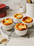 LE TAUCI 8 Oz Ramekins, Creme Brulee Dishes, Porcelain Ramekin Set for Souffle, Dipping Sauces, Pudding, Set of 6, White