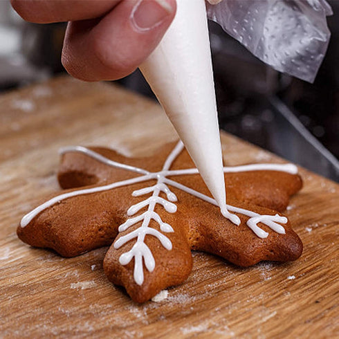 500 Pcs Disposable Piping Bags - 12 Inch Pastry Bags | Icing Piping Bags | Tipless Piping Bags | Icing Bags | Frosting Bags | Piping Bag