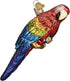 Old World Christmas Ornaments: Bird Watcher Collection Glass Blown Ornaments for Christmas Tree, Parrot