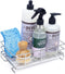 HandyHomeConcepts Sponge Holder For Sink Large Sink Caddy Kitchen Soap Tray Dish Soap Caddy Kitchen Bathroom Sink Organizer Brush Holder - 9x5x3" (not incl. Soaps, Brush, Sponge, Towel)