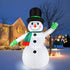 Thanger Christmas Inflatables Snowman Outdoor Yard Decorations, Christmas Blow Up Decoration, 4 FT Inflated Snowman with LED Lights, IP44 Weather Proof, Xmas Kids Gift for Winter Holiday Lawn Patio
