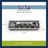 RSVP International Endurance® Vintage Inspired Ice Cube Tray, 11" | Retro Design for Bars & Kitchens | Levers Remove Cubes | Heavy Duty Stainless Steel | Dishwasher Safe