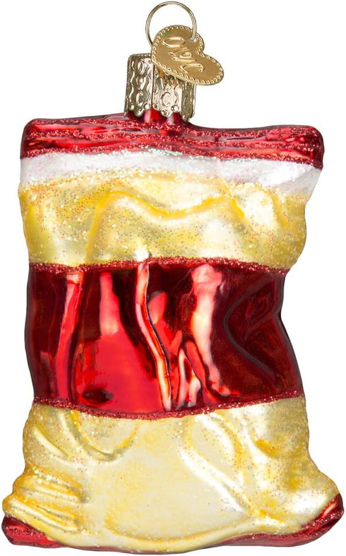 Old World Christmas Bag of Chips Glass Blown Ornaments for Christmas Tree