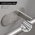 KES Self Adhesive Toilet Paper Holder Stick On Toilet Paper Roll Holder RUSTPROOF Stainless Steel Brushed Finish 2 PCS, A7170-2-P2