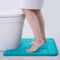 Buganda Memory Foam Contour Toilet Bath Rug, U-Shaped Non Slip Absorbent Thick Soft Washable Bathroom Rugs, Floor Carpet Bath Mat for Bathroom Sink Toilet (20" x 24", Teal)