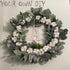 MULTI CANDY Artificial Flocked Lambs Ear Garland,Soft Faux Vine Greenery, Farmhouse Mantle Decor,DIY Home Decoration Vine