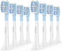 Ofashu Replacement Toothbrush Heads for Philips Sonicare DiamondClean C1 C2 C3 G3 W3 4100 5100 HX9044 HX9024, White, 8 Packs Sonic Electric Brush Refill Head