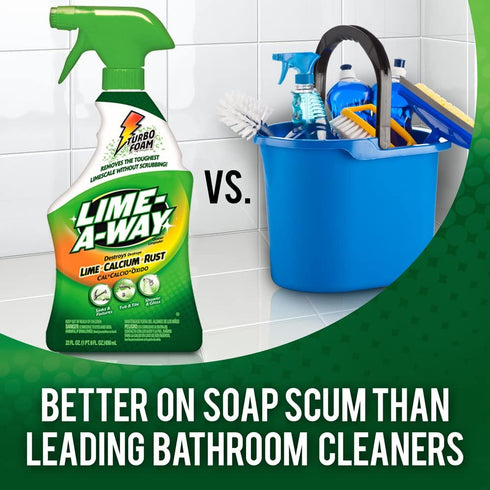 Lime-A-Way Lime Calcium Rust Cleaner, 22 oz (Pack of 2)