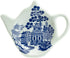Grace Teaware Tea Bag Caddy Holder, Set of 4 (Blue Willow)