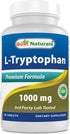 Best Naturals L-Tryptophan 1000 mg 60 Tablets (60 Count (Pack of 1))
