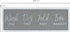 Creative Co-Op Grey Wash Fold 'Maybe' Iron 'Hahaha' Wood Framed Decor Laundry Room Wall Sign, Black