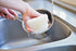 Sophisti-Clean Stainless Steel Multipurpose Cleaning Sponges, Dual-Sided Sponges, White, Pack of 4