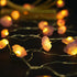 Natural Amethyst Battery Operated String Lights, Crystal Indoor String Lights USB Powered Decorative Lights 14ft 40 LEDs with Remote for Bedroom Healing Reiki Meditation Wedding Valentines Day Decor