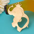 16 Pack Elephant Theme Baby Showers Party Favors Bottle Opener Party Favor for Guests Elephant Bottle Opener Girl Baby Shower Souvenirs Birthday Bridal Shower Wedding Favor Gift (Blue, 16)