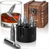 Gifts for Men Dad, Husband Gifts for Him Valentines Day, Unique Anniversary Birthday Gift Idea for Boyfriend, Whiskey Stones, Grandpa Brother Whiskey Bourbon Gift Man Cave Presents Cool Gadgets Stuff