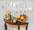 Burgundy Gold Birthday Party Decorations Burgundy Champagne Gold Tissue Pom Pom Happy Birthday Banner Burgundy Birthday Decorations for Women/Fall Birthday Party Decorations/30th Birthday Decorations