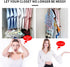 YIXINJIAJU Clothes Hanger Connector Hooks 100Pieces, Thicken, Load 30 Pounds, Used in Closet Space Savers and Organizer Closets