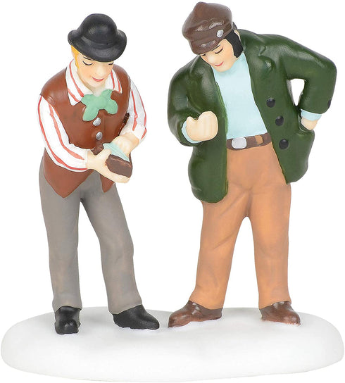 Department 56 Dickens Village Accessories Fish and Chips on Me Figurine, 2.5 Inch, Multicolor