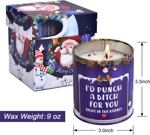 Best Friend,Friendship Gifts for Women,Scented Candles,Mothers Day Gifts from Daughter Son,Unique Christmas Gifts,Funny Birthday Gifts Idea for Her,Sister,Bestie,Novelty Gifts for Valentines Day-9 Oz