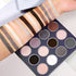 DE'LANCI Smokey Grey Goth Black Eyeshadow Palette, Pigmented Velvety Matte Shimmer Neutral Silver Eyeshadow Pallet,Long-Lasting Natural Nude Brown Dark Small Makeup Palette Eye Shadow, Cruelty Free…