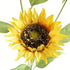 Htmeing Artificial Sunflowers Silk Flowers Fake Branches Decorative Plants Stems for Home Office Shop Decor (2pcs)