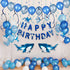 Shark Birthday Decorations 80pcs Shark Theme Birthday Party Decorations for Kids Ocean Theme Party Supplies