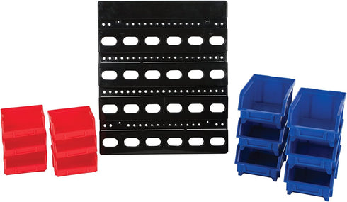 Performance Tool W530 12Pc Wall Mount Bin System, 1 Pack