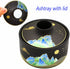 Ashtray for Weed, Cigar Ashtray HSimpleStyle Ash Tray Suitable for Cigarette and Cigar, Ashtray with Lid as a Vase Suitable for Home, Office, Patio, Indoor, Outdoor